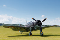 Curtiss H-75A-1 Hawk at Duxford D-Day Airshow, May 2014