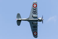 Curtiss H-75A-1 Hawk at Fête Aérienne, La Ferté-Alais, June 2019