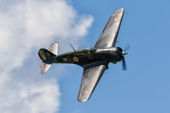 Curtiss H-75A-1 Hawk at Fête Aérienne, La Ferté-Alais, June 2019