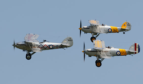 Hawker Nimrod I (The Fighter Collection), Hawker Nimrod II K3661 (HAC), Hawker Demon (Demon Displays)
