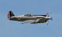 P-40C flown by Pete Kynsey, September 2017