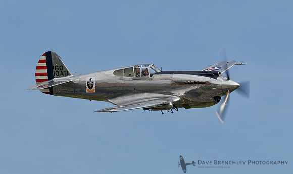 P-40C flown by Pete Kynsey, September 2017