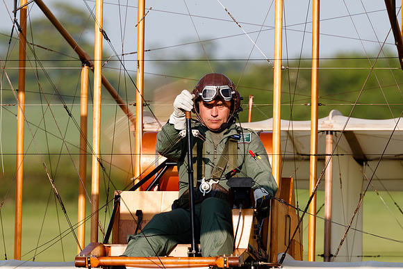 Paul Stone in the Boxkite