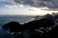 Sunset from Sugar Loaf Mountain