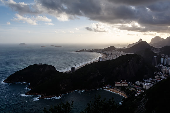 Sunset from Sugar Loaf Mountain