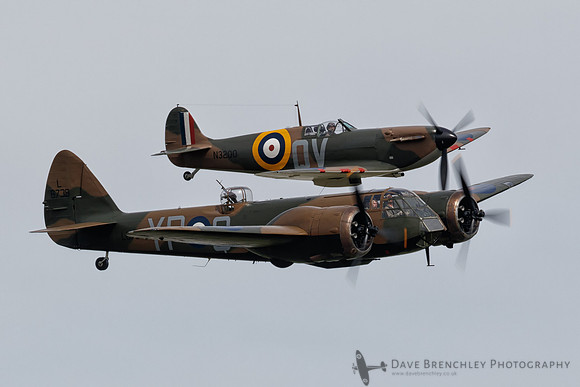 Bristol Blenheim & Spitfire Mk.I N3200